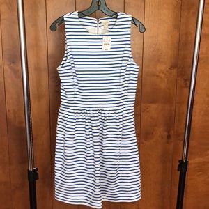 J.Crew Factory Striped Daybreak Dress NWT